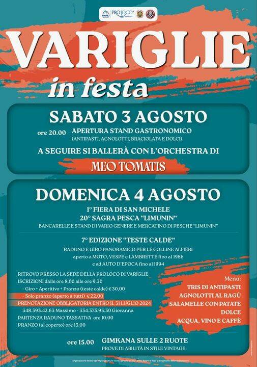 festa variglie