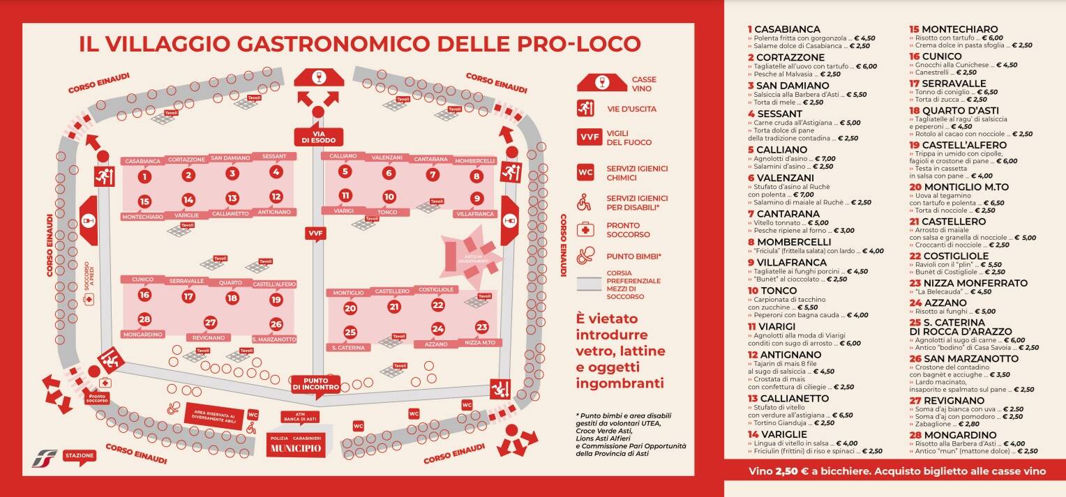 mappa sagre