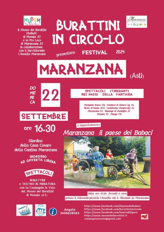 Burattini in Circo-lo maranzana