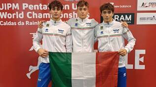 Campionati Mondiali Under 17 Pentathlon Moderno bronzo squadre boero