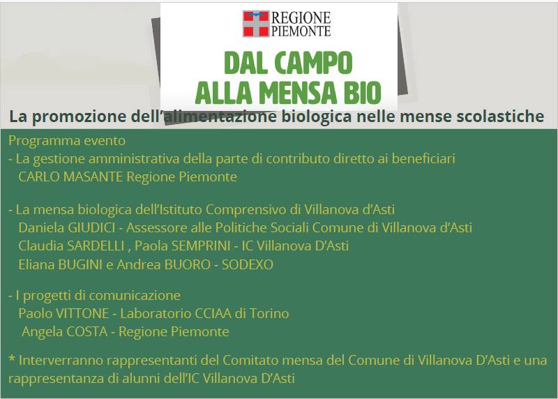 A “Terra Madre-Salone del Gusto”, gli alunni dell’Istituto Comprensivo di Villanova d’Asti raccontano il progetto “NutriMenti sostenibili. Scuola in azione contro lo spreco alimentare” e spiegano i risultati raggiunti