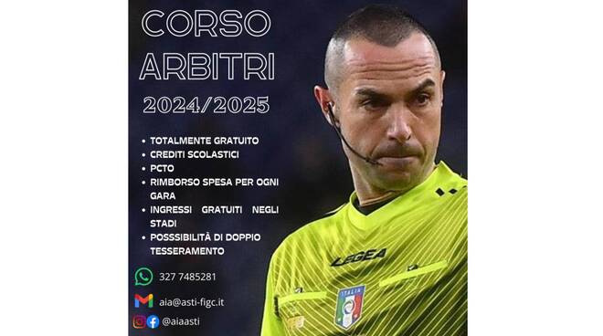 corso per arbitro asti