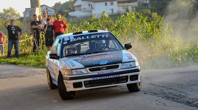 (Foto Magnano) Emanuele Franco - Subaru Legacy  rally grappolo storico