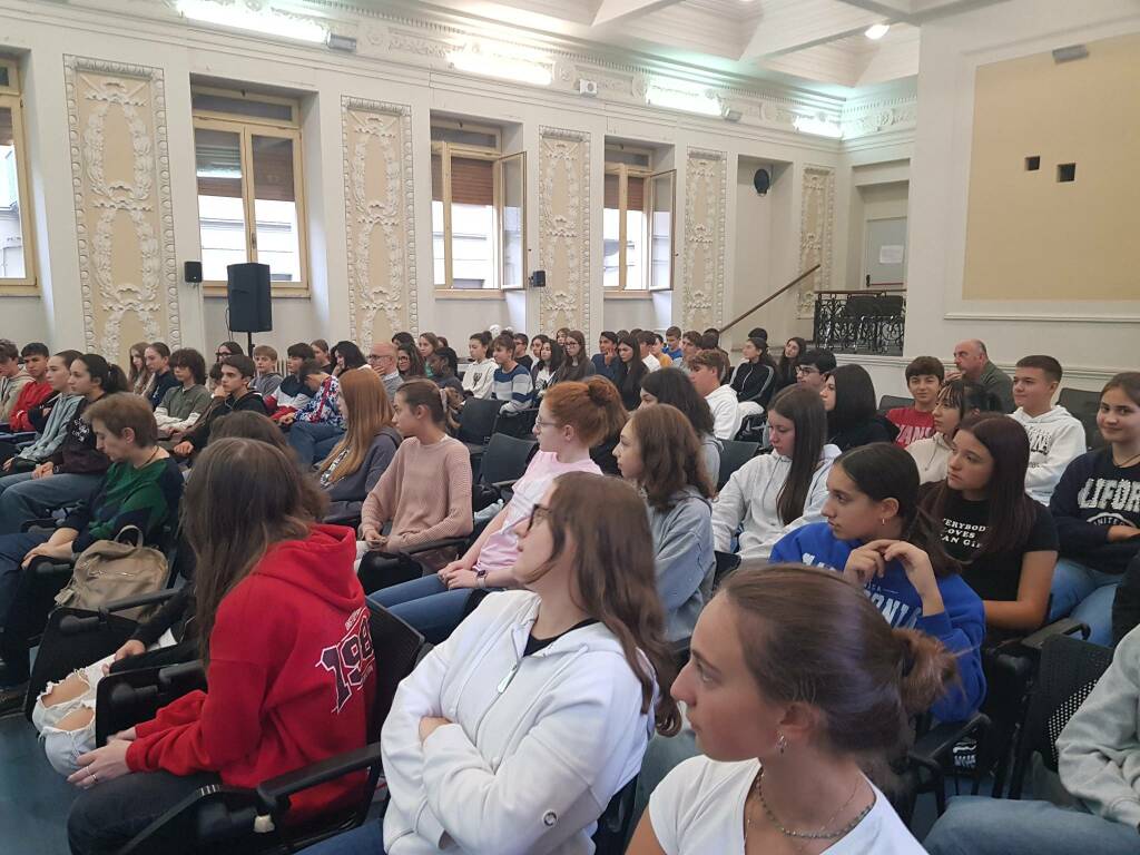 Il benvenuto della Dirigente scolastica alle classi Prime del liceo classico