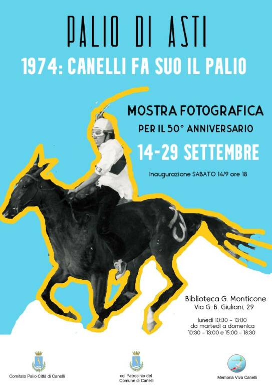 mostra palio canelli