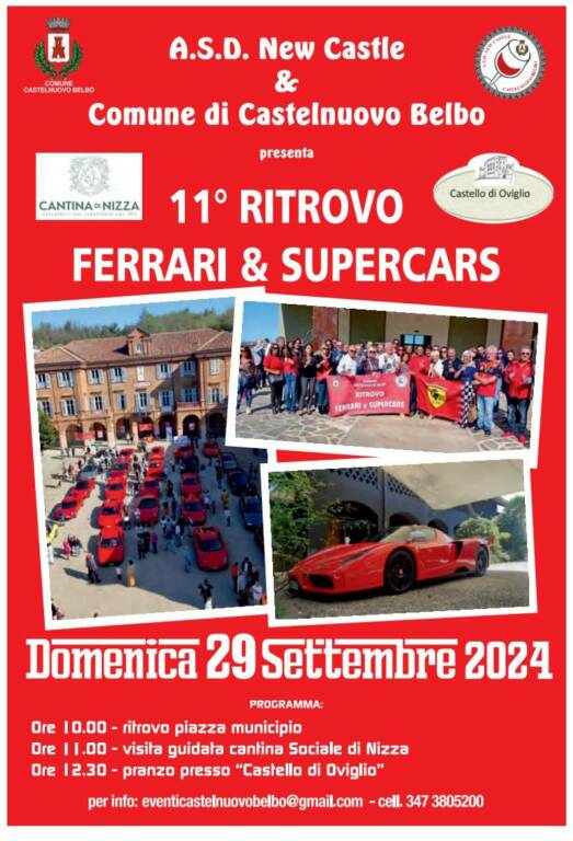 ritrovo ferrari 2024 castelnuovo belbo